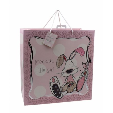 Large Little Miracles Gift Bag, Pink