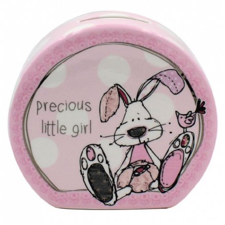 Little Miracles Pink Money Box