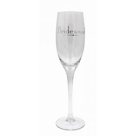 Bridesmaid Champagne Glass Flute
