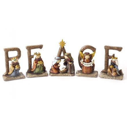 Nativity Peace Letter Set