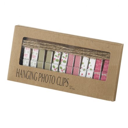 Box Of Hanging Photo Clips