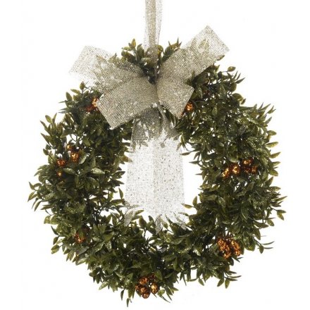 Wreath With Bronze Berries, Large