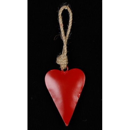 Red Heart Hanger, 7.5cm