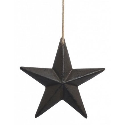 Iron Star Hanger, 12cm