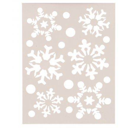 Stencil Removable Snowflake