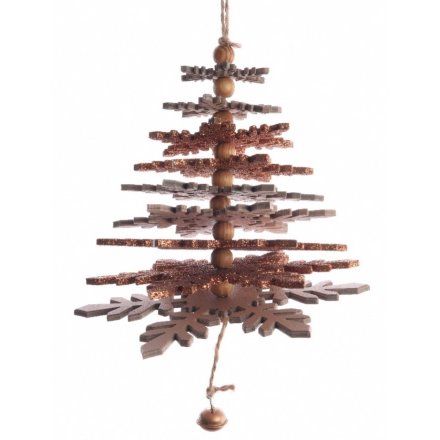 Copper Tree Hanger 24cm