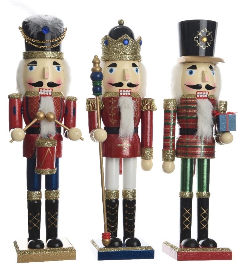 Traditional Nutcracker, 38cm | 33939 | Christmas / Standing Decorations ...