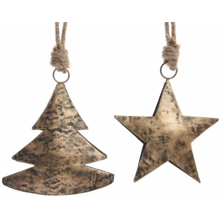 Gold Star/Tree Hanger, 2a