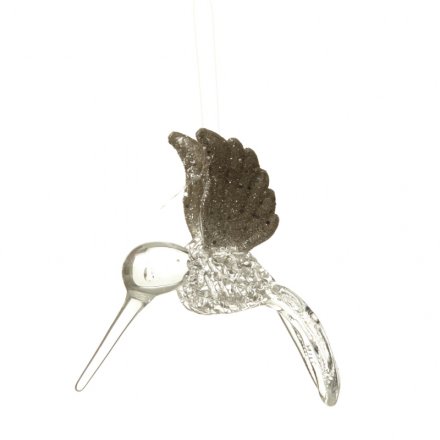 Hanging Glass Bird 