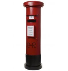  A real life looking metal post box, just what any little one needs to ensure their letters are delivered to santa on ti