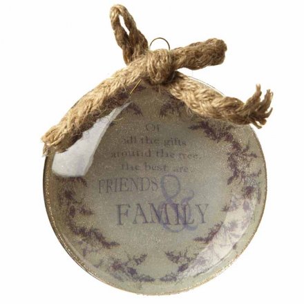 Friends And Family Hanging Ball 