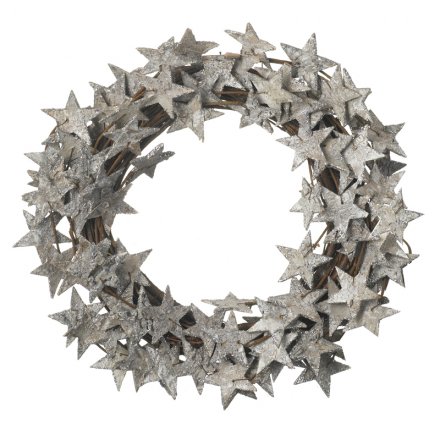 Round Star Wreath