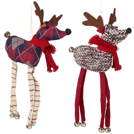Hanging Checkered Deers 2a