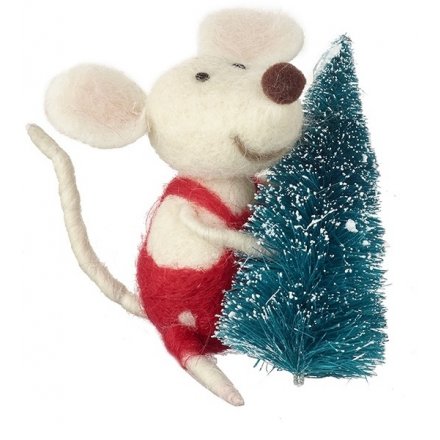 Mouse With Tree Hanger