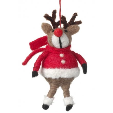 Felt Hanging Reindeer