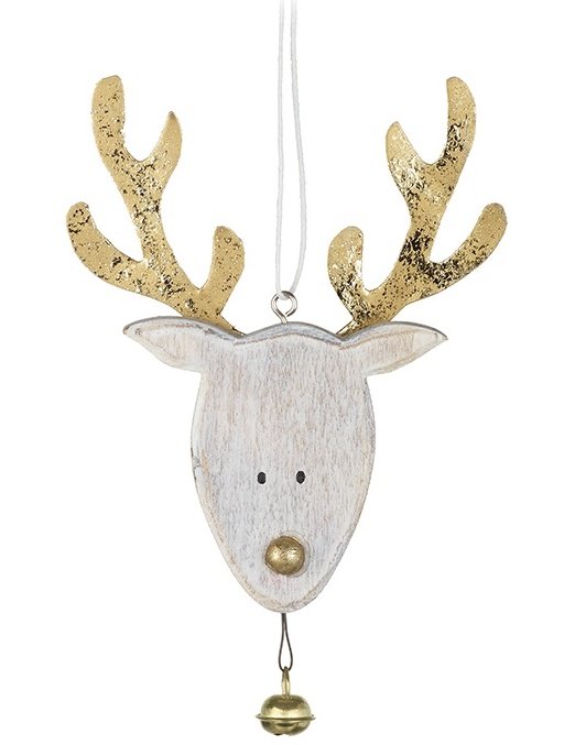 Plush Reindeer Ornament Christmas Decorations Decorative