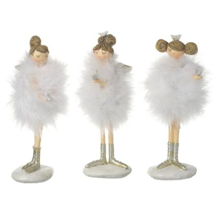Fluffy Assortment of Ballerina Figures
