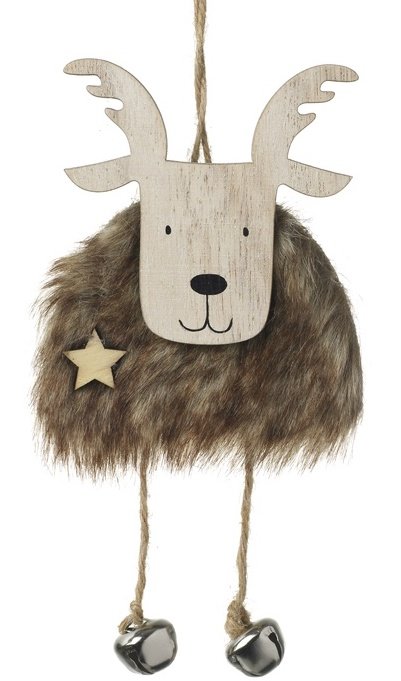 Rustic Reindeer Hanger | | Christmas Decorations / Hanging Decorations ...