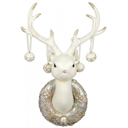 Fawn Head With Baubles