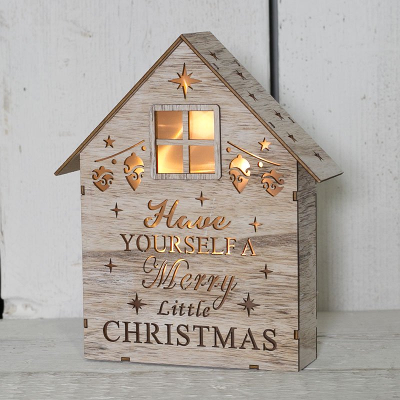 Light Up House Christmas Decoration 