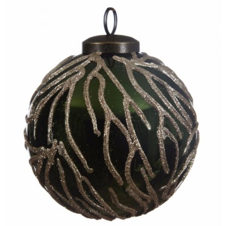  This delicately elegant set of luxury baubles will place nicely in any christmas tree. 