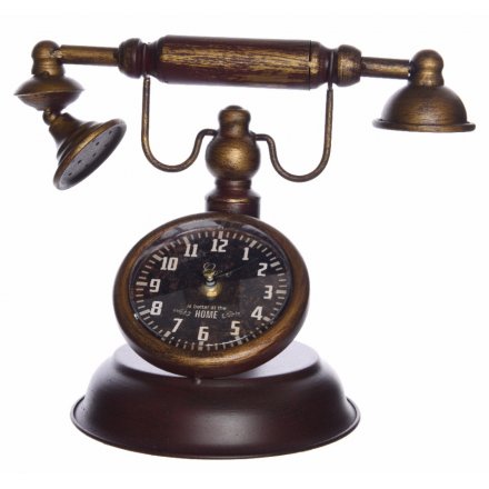 Vintage Phone Clock 