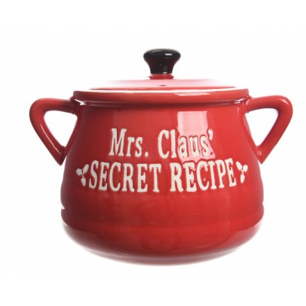 Mrs Claus Secret Recipe Pot