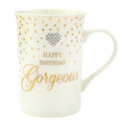 Mad Dots Happy Birthday Mug