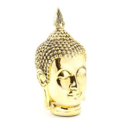 Gold Art Buddha Head