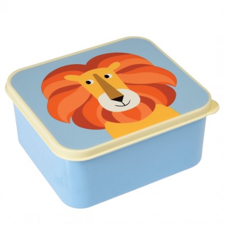 This cute lion lunch box is sure to be loved by kids. Part of the Colourful Creatures range