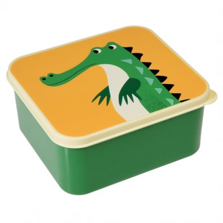 This cute crocodile lunch box is sure to be loved by kids. Part of the Colourful Creatures range