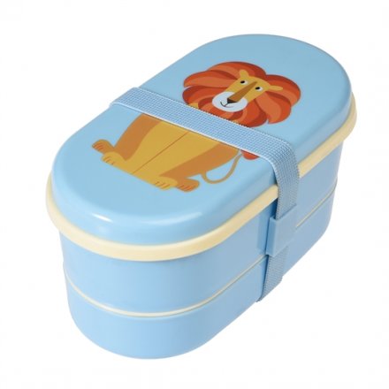 A cute and colourful lion design Bento Box. A practical item for lunches on the go!