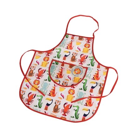 A fun and funky wipe clean apron from the popular Colourful Creatures range.