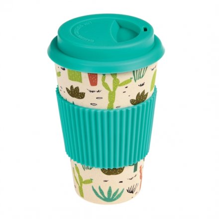 This biodegradable travel cup comes printed with our on trend cactus and succulents design.