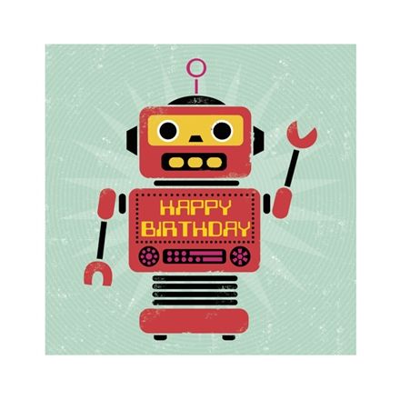 Robot Greeting Card