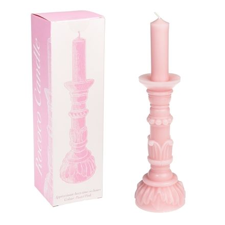 Pink Rococo Candle
