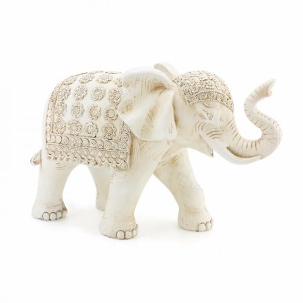 Cream White Elephant 35cm