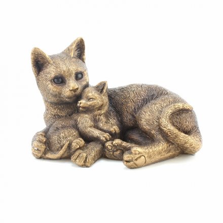 Cat and Kitten Reflections Ornament 