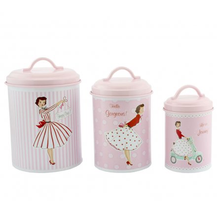Mrs Smith Canisters, Set 3