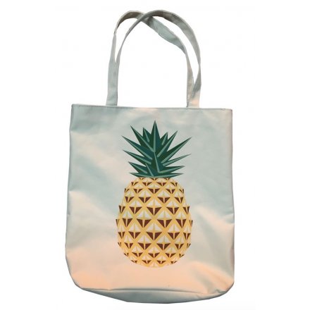 Pineapple Themed Shopper Bag