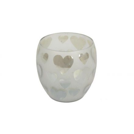 HEART CANDLE HOLDER, 9CM
