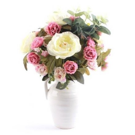 Large Rose Bouquet In Vase