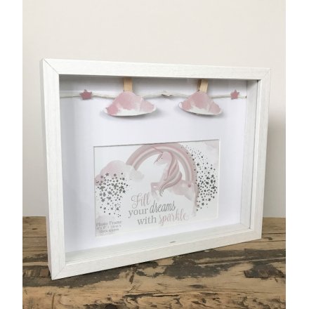 Add a magical touch to any photo with this quirky wooden box frame 