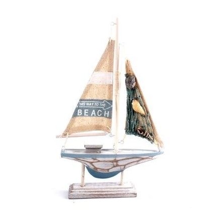 Small Sailing Boat Ornament 