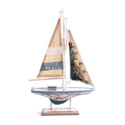 Medium Sailing Boat Ornament