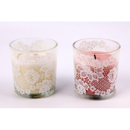 Lace Scented Candles, 2a