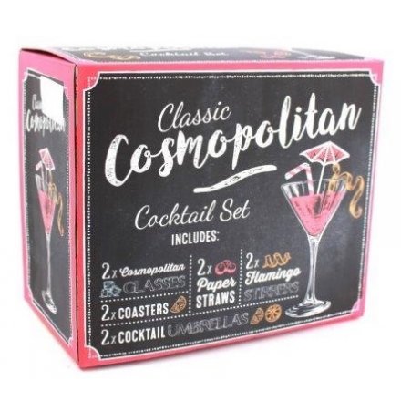 Cosmopolitan Cocktail Gift Set