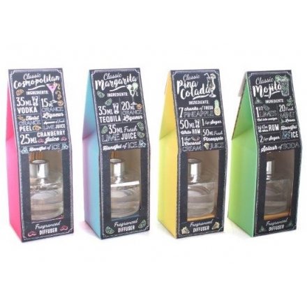 Cocktail Scented Reed Diffuser Mix