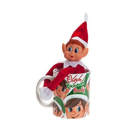 Elf In Coffee Mug 