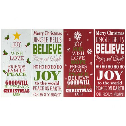 Traditional Christmas Plaques, 4a
